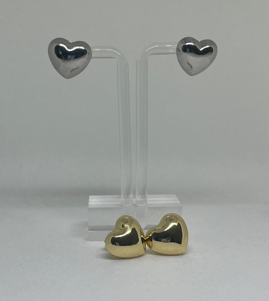 Chunky Hearts Earrings