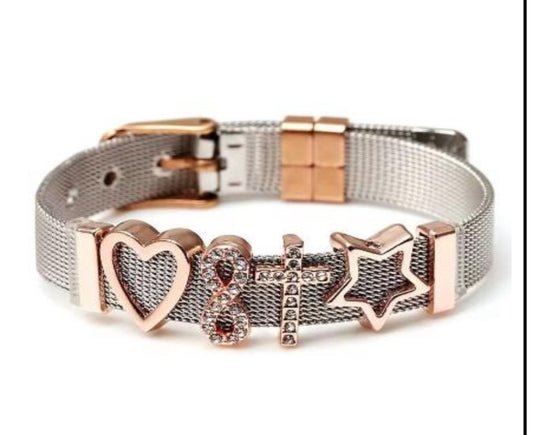 Belt Bracelet Heart Rose