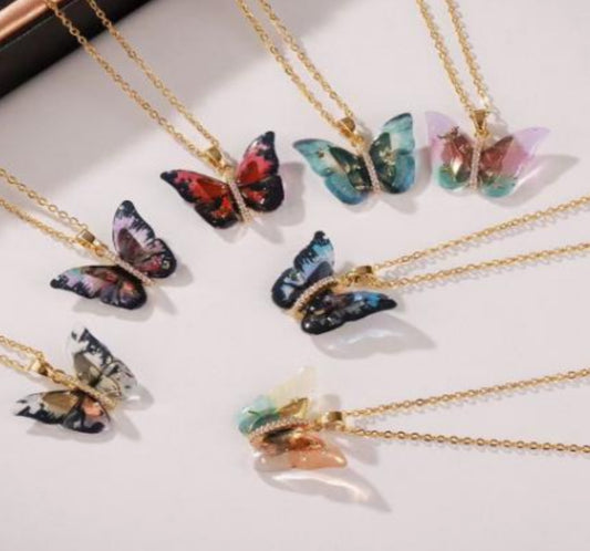 Butterfly Necklaces