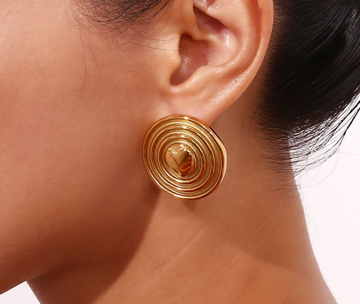 Maxi Circle Earrings