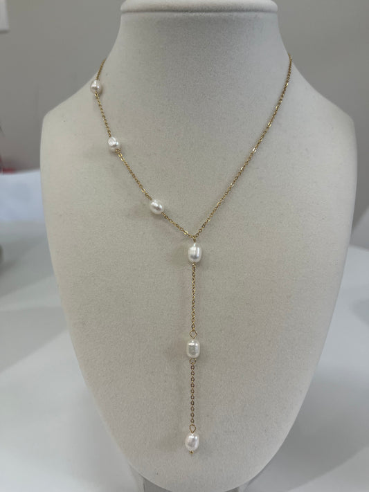 Multi Pearl Necklace