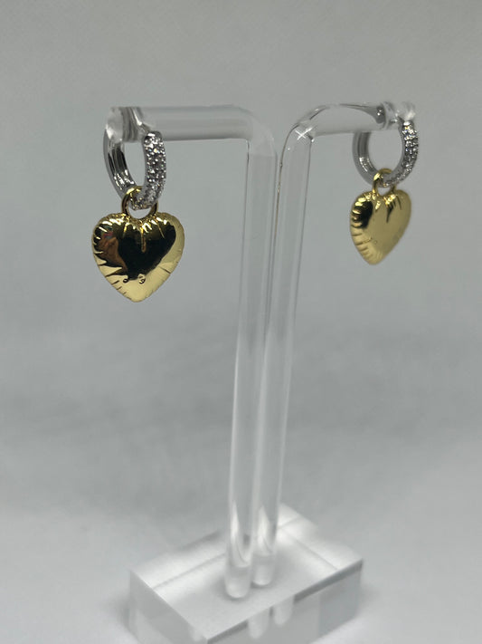 Heart sweet Gold Earrings