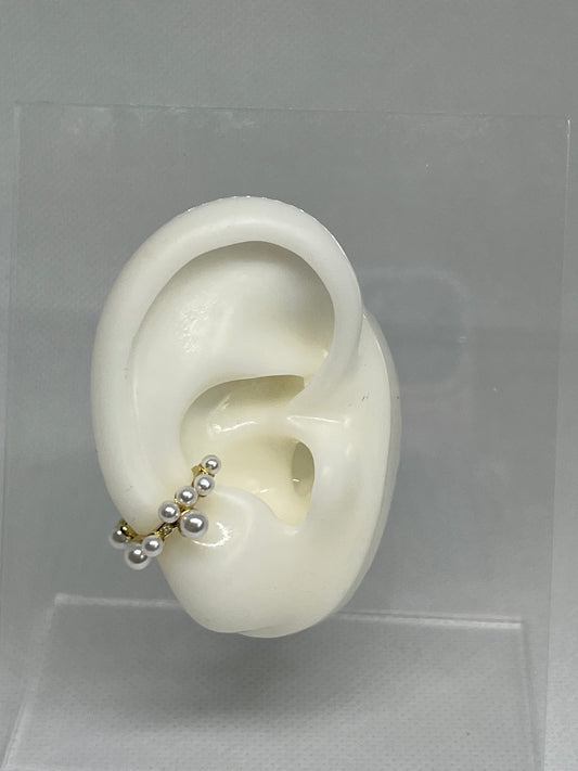 Multi Pearl Earcuff